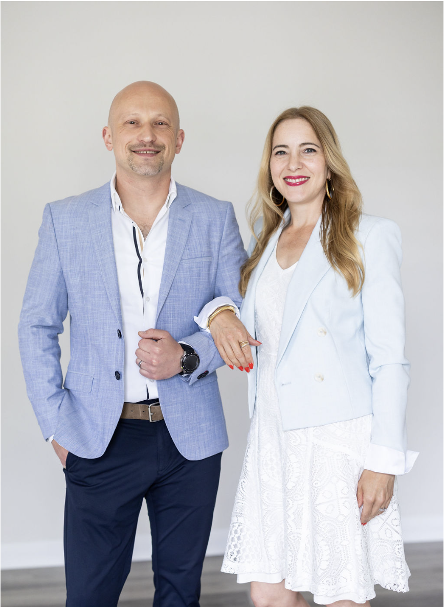 Founders, Dr. Paula Yanes Lukin, Ph.D. and 
Dr. Konstantin Lukin, Ph.D.